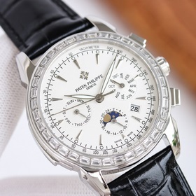 Часы Patek Philippe сложными функциями, элегантные изысканные, ос