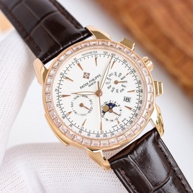 Часы Patek Philippe сложными функциями, элегантные изысканные, ос