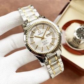 Роскошные мужские часы Rolex. Классический дизайн с тремя стрелка