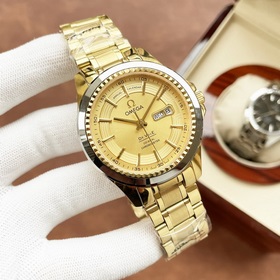 Роскошные мужские часы Rolex. Классический дизайн с тремя стрелка