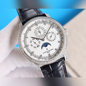 Часы с вечным календарем из серии Tradition. Модель： 43175/000R-9