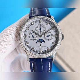 Часы с вечным календарем из серии Tradition. Модель： 43175/000R-9