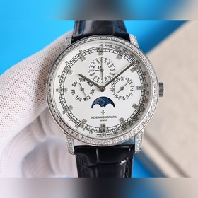 Часы с вечным календарем из серии Tradition. Модель： 43175/000R-9