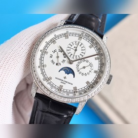 Часы с вечным календарем из серии Tradition. Модель： 43175/000R-9