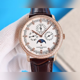 Часы с вечным календарем из серии Tradition. Модель： 43175/000R-9