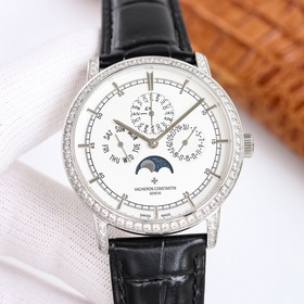 Часы с вечным календарем из серии Tradition. Модель： 43175/000R-9