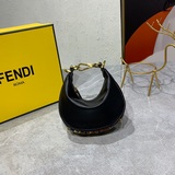 Цепочка 30FENDI ra hy подмышечная сумка, отличающаяся формой полумесяца, с класс