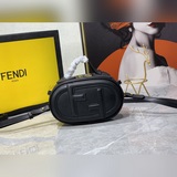 【В комплекте с коробкой】 Овальная сумка для фотоаппарата, из кожи бычка и замши,