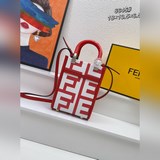 В комплекте с коробкой, сумка Fendi Sunshine Small, из кожи с принтом, украшена 