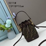 Fendi старая ткань, маленькая сумка-ведро, изготовлена из самой популярной старо