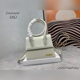 Сумка с коробкой, гладкая ткань, красная сумка Jacquemus, сумка через плечо, дем