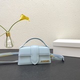 Мини-сумочка Jacquemus с красным рюшем, 18 см, небольшая сумка через плечо, демо