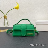 Мини-сумочка Jacquemus с красным рюшем, 18 см, небольшая сумка через плечо, демо