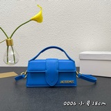 Мини-сумочка Jacquemus с красным рюшем, 18 см, небольшая сумка через плечо, демо