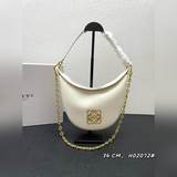 В комплекте с коробкой, новейшая сумка Loewe под мышку, из коровьей кожи, для но