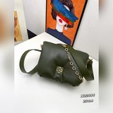 В комплекте с коробкой, новейшая модель сумки Loewe под мышку, мягкая на ощупь, 