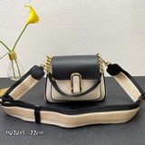 Новинка весны 2023 года Сумка-бокс из кожи быка MARC JACOBS, мягкая на ощупь, вм