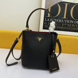 Оригинальная кожа, новейшая модель 2023 года от Prada, 1BA219 Prada Double Saffi