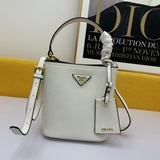 Оригинальная кожа, новейшая модель 2023 года от Prada, 1BA219 Prada Double Saffi