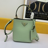 Оригинальная кожа, новейшая модель 2023 года от Prada, 1BA219 Prada Double Saffi