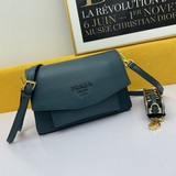 Prada сумка через плечо с клапаном, модель 2103, с двумя ремнями, модная женская