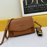 Prada сумка через плечо с клапаном, модель 2103, с двумя ремнями, модная женская