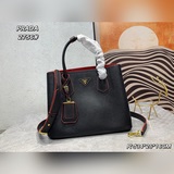 PRADA 2756# Оригинальный верхний слой кожи с крестообразным узором, изготовлен с