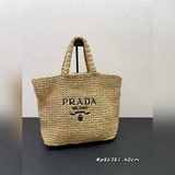 Новая модель плетеной сумки Prada! Рафи-трава ~ Искусство в каждой детали ~ Плет