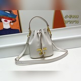 TOD’S Тодс сумка-бакет из импортной телячьей кожи, мелкий личи, нежная и мягкая 