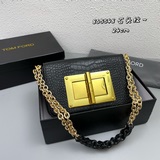 Сумка Tom Ford, новая модель - змеиный принт, полностью из кожи, с поворотной за
