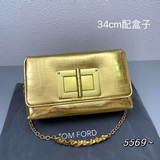 Оригинальная коробка Tom Ford, полностью из кожи, с поворотной застежкой на пере