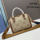 Большой размер TORY BURCH Торри Бёрч T MONOGRAM Мини-сумка с тиснением из этой с