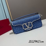 Большая сумка с коробкой MINI LOCò с украшением из искусственного кристалла - VL