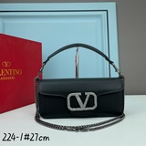 Большая сумка VALENTINO MINI LOCò с украшением из искусственного кристалла - VLo