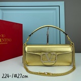 Большая сумка VALENTINO MINI LOCò с украшением из искусственного кристалла - VLo