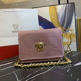 Популярные товары в магазинах 【VERSACE】 VERSACE, матовая кожа с стразами, очень 
