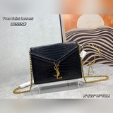 YSL (Saint Laurent) конверт-сумка! Модный аксессуар из серии Cassandry с элемент