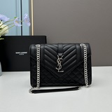 Новая модель с коробкой, кожаная сумка YSL в стиле почтальона, очень популярная 