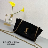Новая модель YSL, оригинальная двусторонняя сумка-конверт, одна сумка, два испол