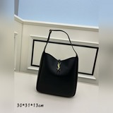 le 5a7_Большая сумка из гладкой кожи, мягкая, большого размера, такая же, как у 