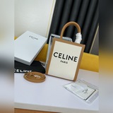 Оригинальный заказ с полной комплектацией CABAS TRIOMHE холщовая сумка MiNi верт