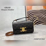 【Позолоченная фурнитура】 с удлинительной лентой celine triomhe shoulder b.