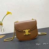 Цепочка CELINE 2023 Осенняя новинка Сумка в форме седла Триумфальная арка Неболь