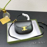 Celin23 весна-лето, новая модель мини-сумки с ручкой в форме седла, такая же, ка