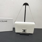 Новая модель сумки Celine через плечо из телячьей кожи, трапециевидная форма, мя