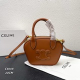 Сумка Celine в стиле боулинг, ретро и модная сумка, которую можно носить в руке 