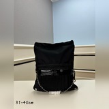Такая же, как у Дженни! Нейлоновый рюкзак Chanel в черно-белом цвете. Этот рюкза