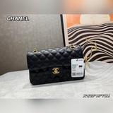 Улучшенная версия сумки Chanel из кожи с икрой, классическая серия CF23 с золото