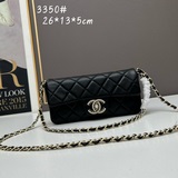 Новая сумка Chanel с жемчужной застежкой в форме багета. Новая сумка из овечьей 