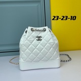 Chanel Женская сумка через плечо из кожи с ромбовидным узором, 2023, высококачес